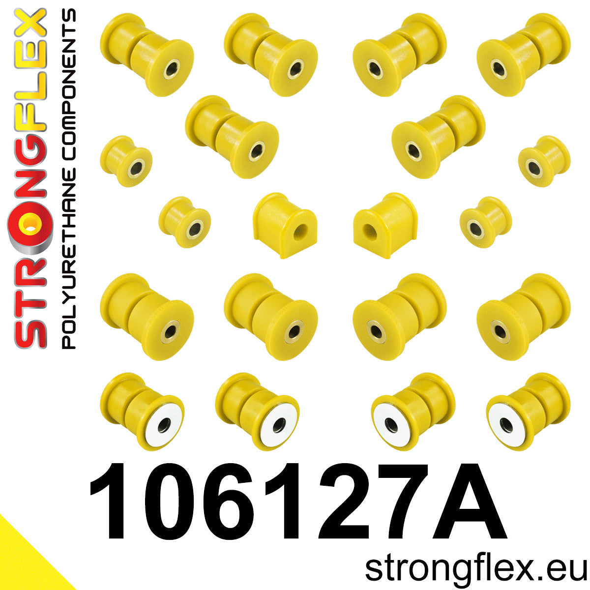 Strongflex 106127A 90ShA SPORT rear suspension bush kit for Mazda MX-5 NA