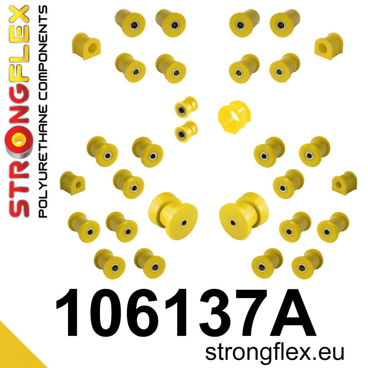 Strongflex 106137A 90ShA SPORT full suspension bush kit for Mazda MX-5 NB