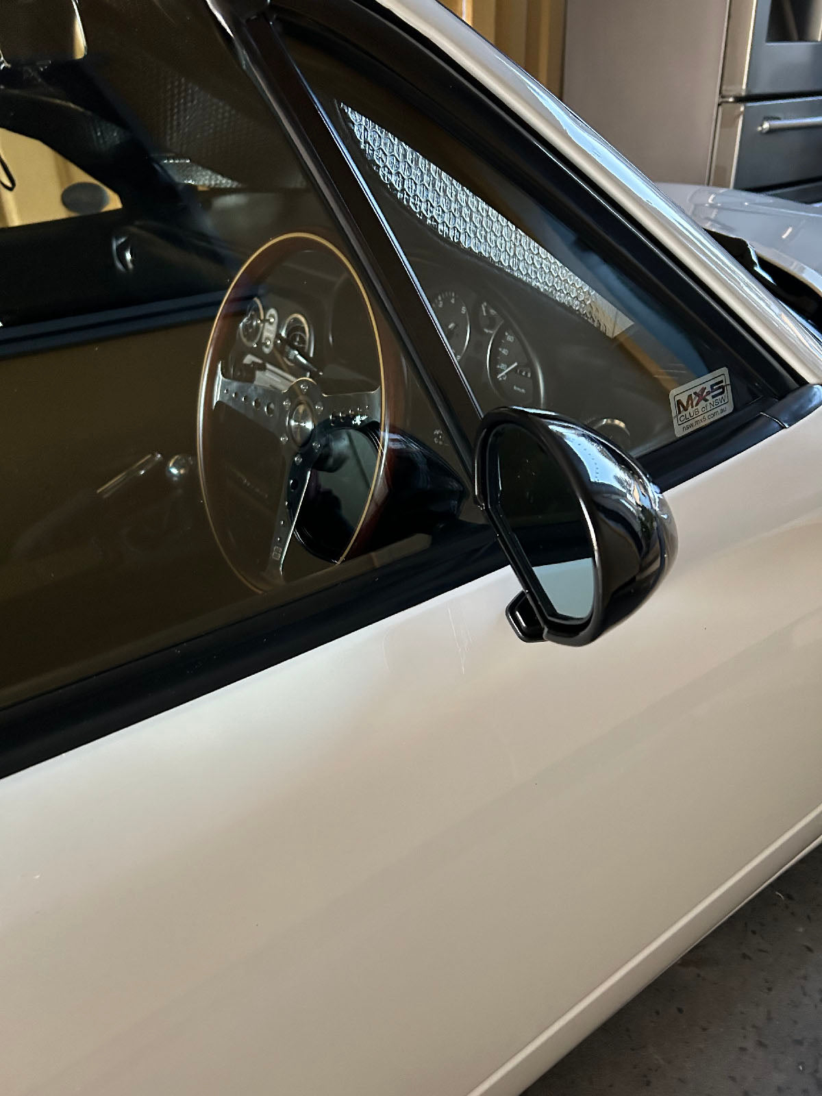 blue tinted racing mirrors lightweight M2 1028 limited edition rare